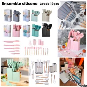 Ensemble silicone lot de 19 pcs